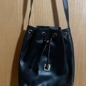 MCM cross body bucket bag